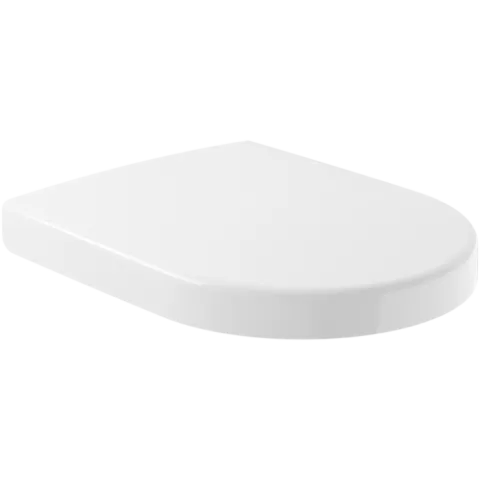 Сиденье с крышкой для унитаза Villeroy & Boch Subway 2.0, со снимаемым сиденьем (QuickRelease), альпийский белый