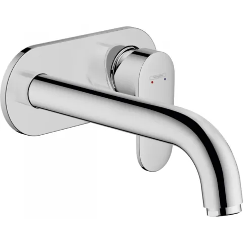 Смеситель для раковины настенный, излив 20,4 Hansgrohe Vernis Blend, хром