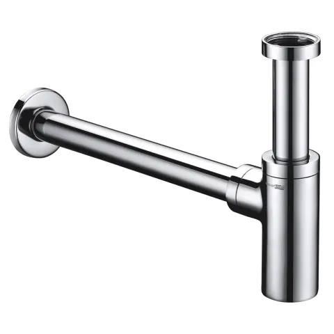 Сифон для раковины WasserKRAFT A070, хром