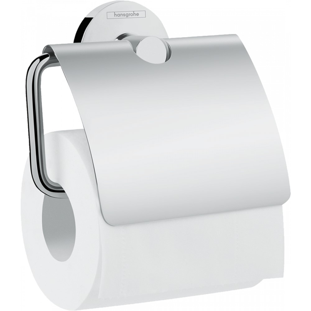 Держатель туалетной бумаги с крышкой Hansgrohe Logis Universal, хром
