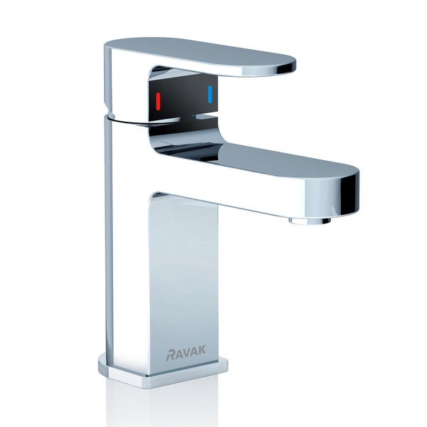 Смеситель для умывальника RAVAK Chrome CR 012.00 без донного клапана