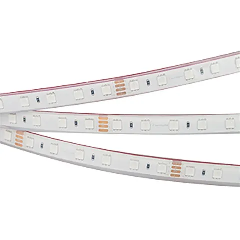 Светодиодная лента герметичная Arlight RTW-PFS-B60-13mm 24V RGB (14.4 W/m, IP68, 5060, 5m)