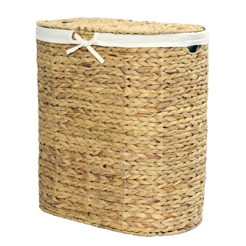 Плетеная корзина для белья WasserKRAFT Dill WB-610-L