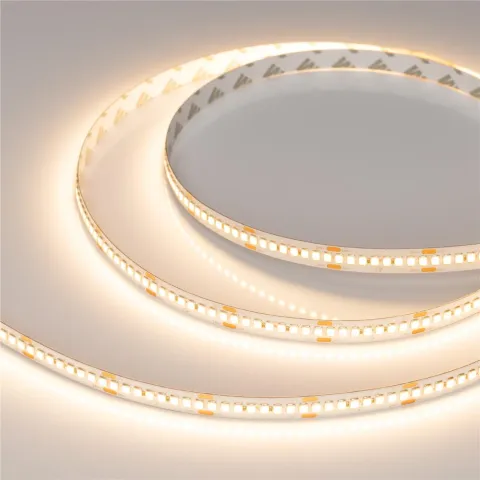 Светодиодная лента Arlight RT-A240-10mm 24V Warm2700 (22 W/m, IP20, 2835, 5m)