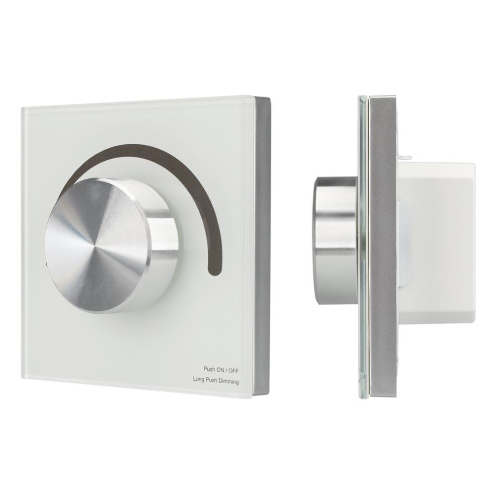 Панель Arlight SMART-P98-DIM-G-IN White (230V, 1.5A, 0/1-10V, Rotary, 2.4G)