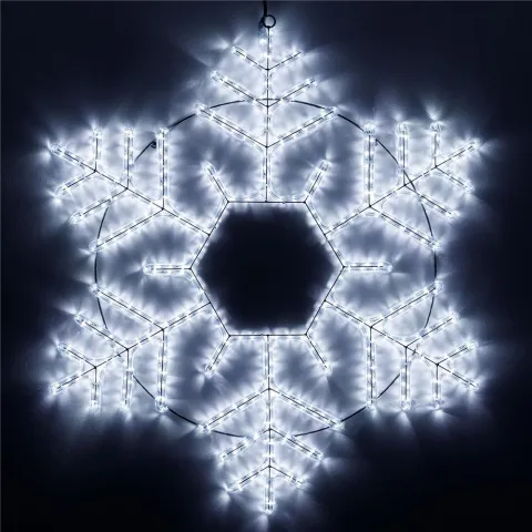 Фигура Ardecoled ARD-SNOWFLAKE-M10-1000x900-504LED White (230V, 31W)