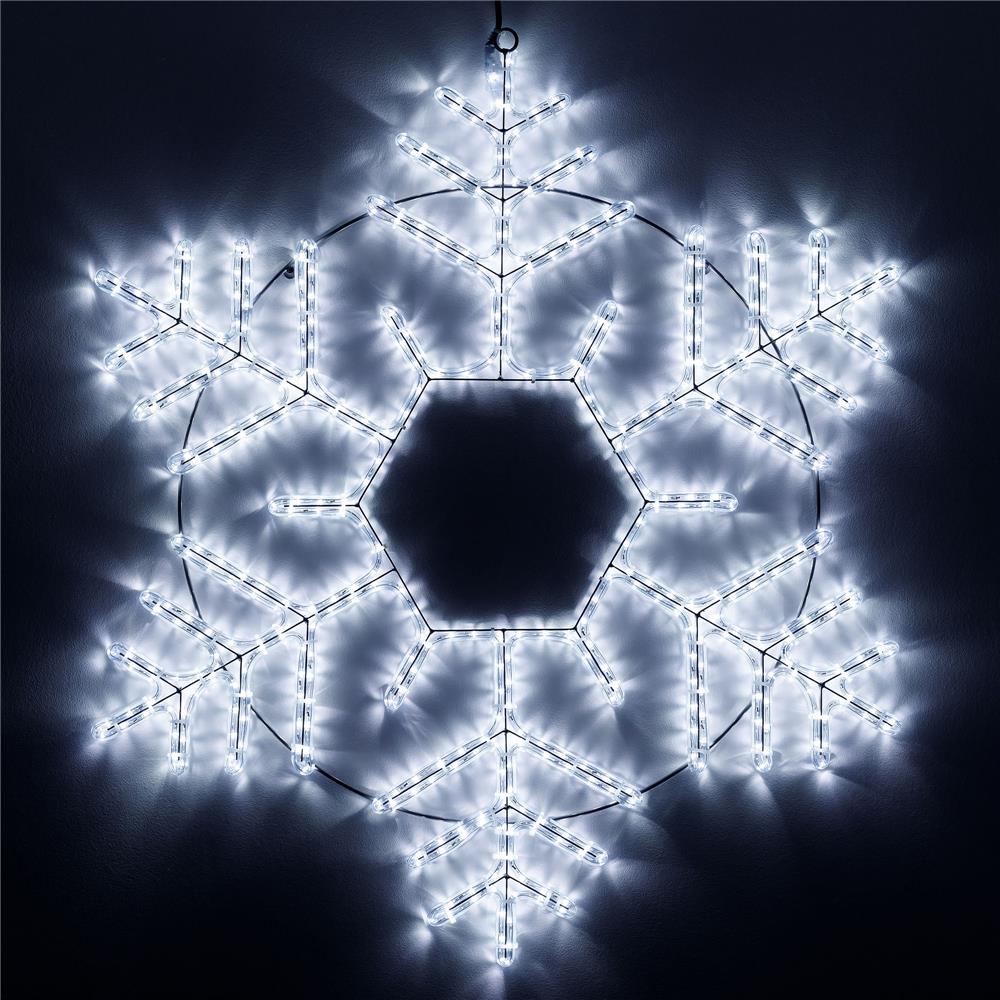 Фигура Ardecoled ARD-SNOWFLAKE-M10-1000x900-504LED White (230V, 31W)