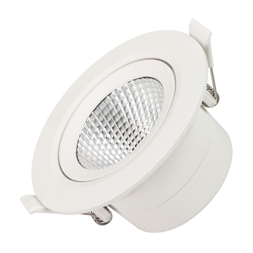 Светильник Arlight LTD-POLAR-TURN-R105-10W Day4000 (WH, 36 deg, 230V)