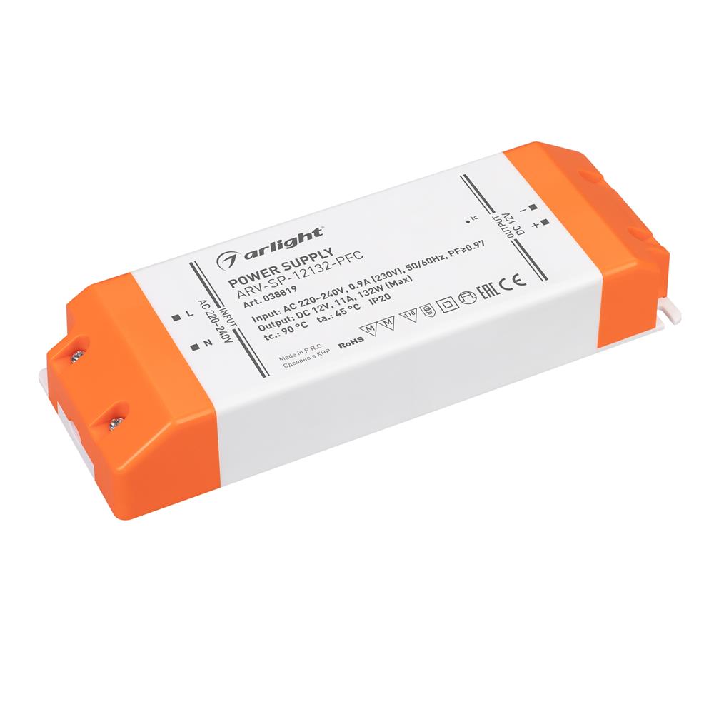 Блок питания Arlight ARV-SP-12132-PFC (12V, 11A, 130W)