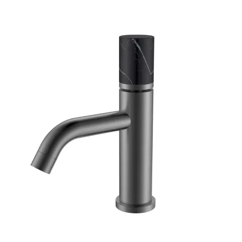 Смеситель Boheme STICK для умыв. низ MRAMOR BLACK_Комплект, чёрный матовый