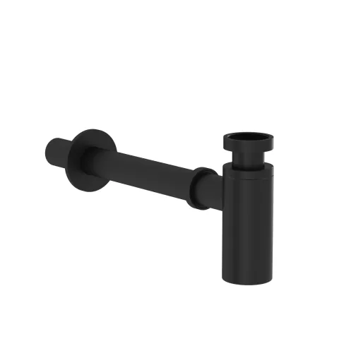 Сифон для раковины VitrA Origin, чёрный матовый