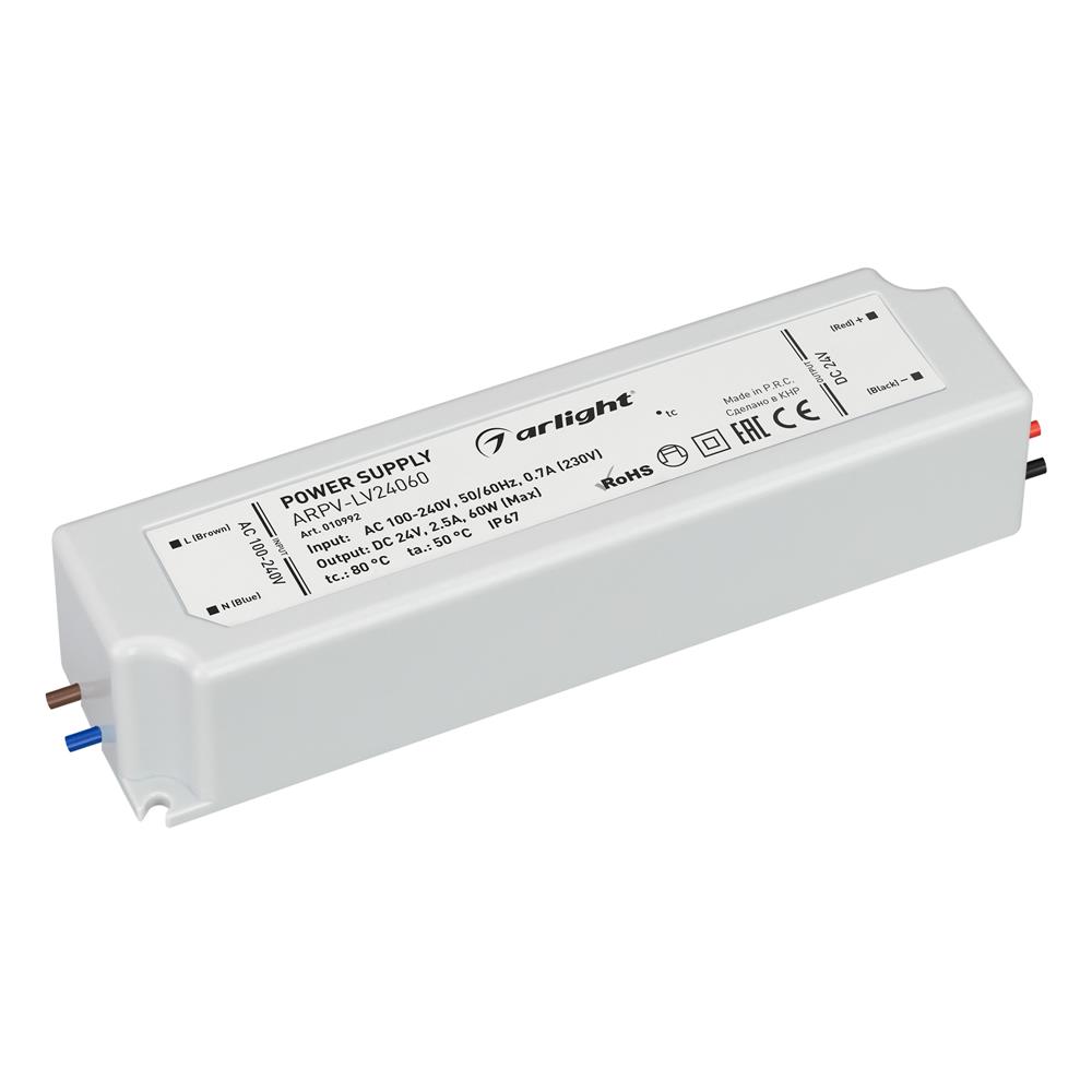 Блок питания Arlight ARPV-LV24060 (24V, 2.5A, 60W)