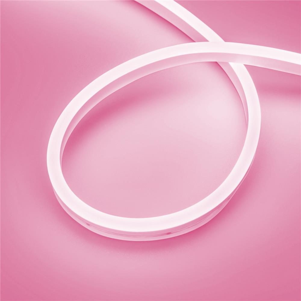 Светодиодная лента герметичная Arlight AURORA-PS-A120-16x8mm 24V Pink (10 W/m, IP65, 2835, 5m)