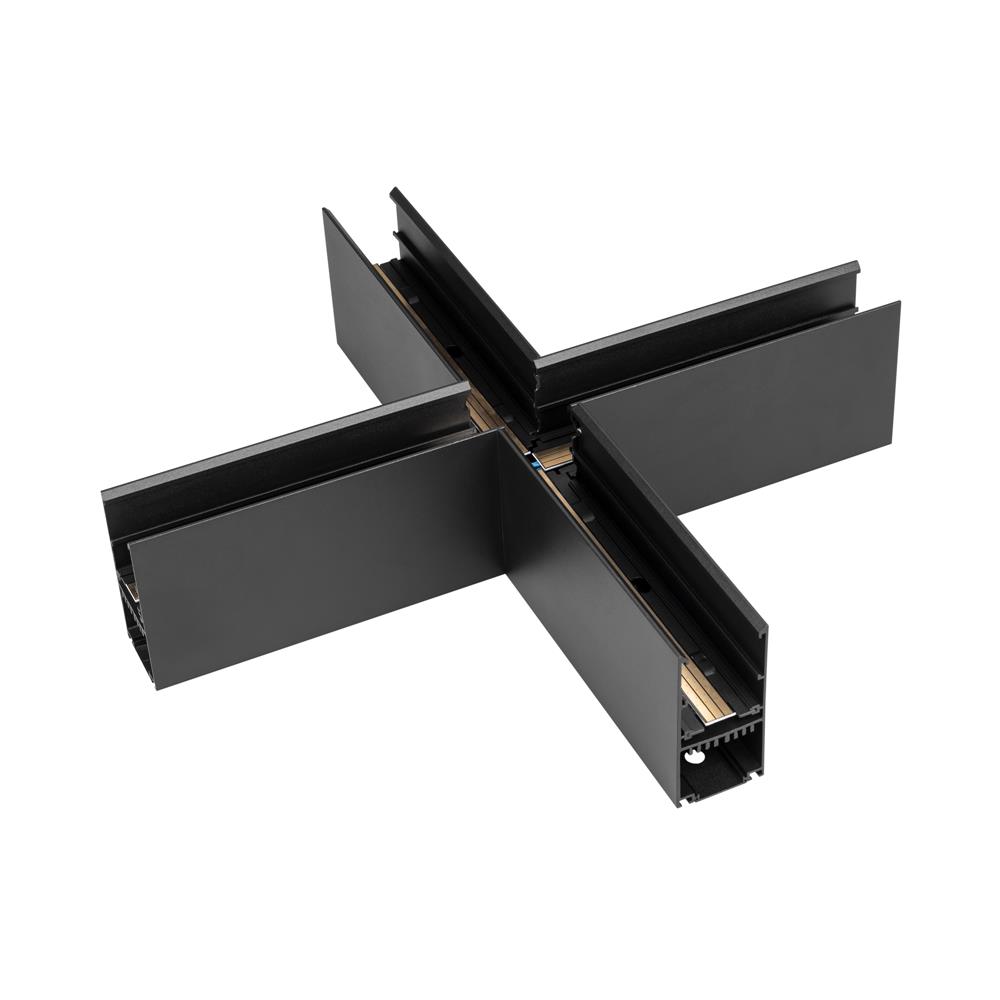 Коннектор крестовой Arlight MAG-CON-4592-X90 (BK)
