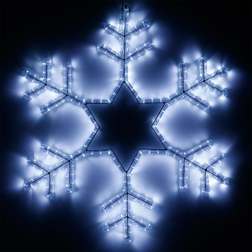 Фигура Ardecoled ARD-SNOWFLAKE-M4-750x750-324LED White (230V, 18W)