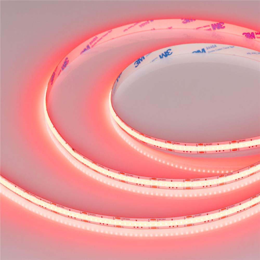 Светодиодная лента Arlight COB-X840-10mm 24V RGB (16 W/m, IP20, CSP, 5m)