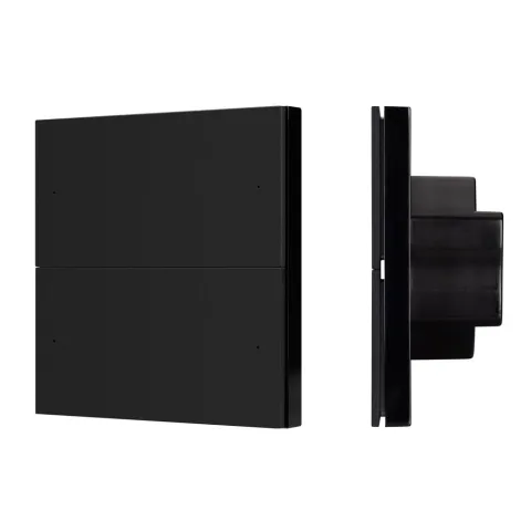 Кнопочная панель Arlight SMART-DMX512-801-22-4G-4SC-DIM-IN Black (230V, 2.4G)