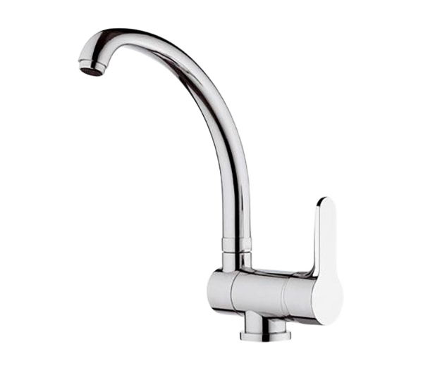 Смеситель для кухни с возможностью установки под окном Remer W42R, хром