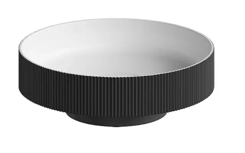 Раковина накладная Ø40 см ArmadiArt Sole Corian