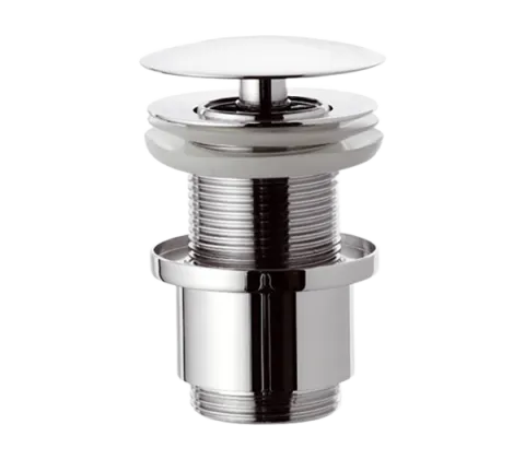 Донный клапан без закрывания стока короткий без перелива 1 1/4" Remer 9072114, хром