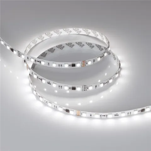 Светодиодная лента Arlight SPI-B60-10mm 24V White6000-PX6-RAM (15 W/m, IP20, 5060, 5m)
