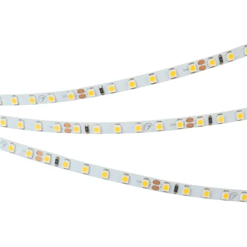 Светодиодная лента Arlight RT-A120-5mm 24V White6000 (9.6 W/m, IP20, 2835, 5m)
