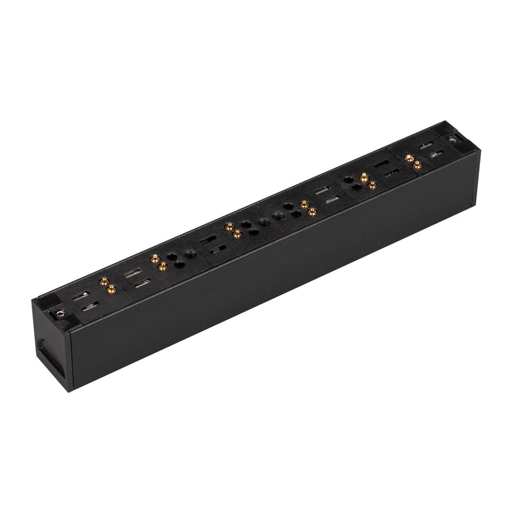 Коннектор прямой Arlight MAG-CON-25-I-POWER (BK)