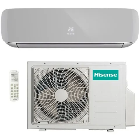Инверторный настенный кондиционер (сплит-система) Hisense AS-10UW4RVETG00(R) SILVER
