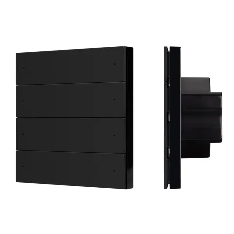 Кнопочная панель Arlight SMART-DMX512-801-22-8G-8SC-DIM-IN Black (230V, 2.4G)