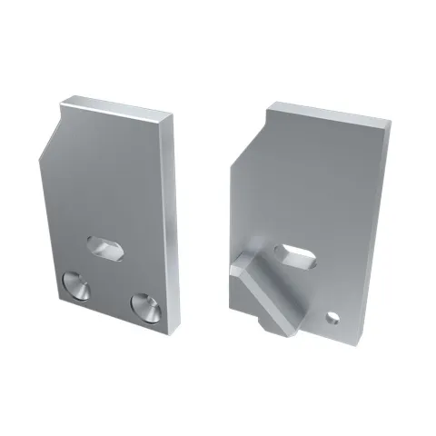 Заглушка для Arlight ALM-GLASS-10 правая с отверстием