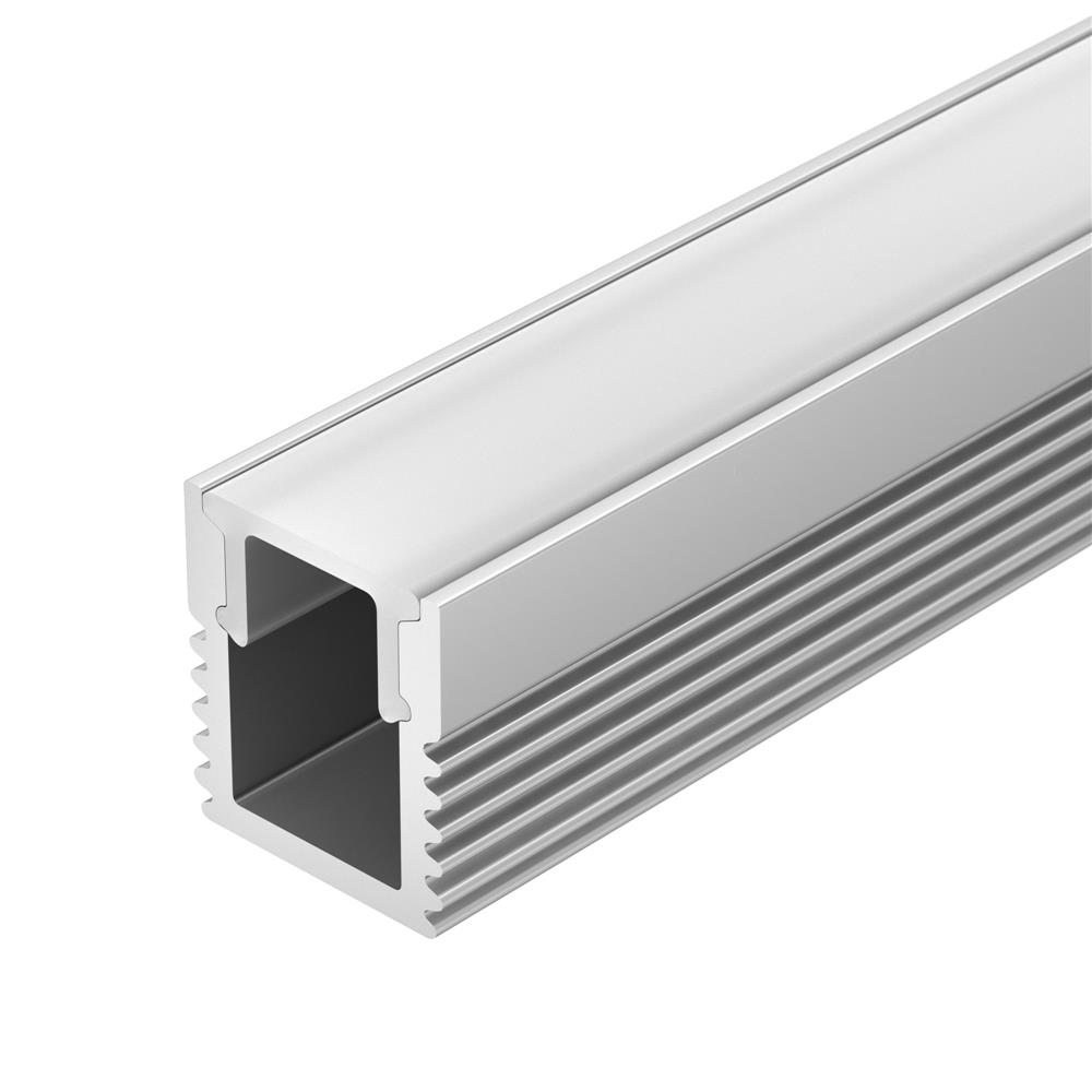 Профиль с экраном Arlight SL-MINI-8-2000 ANOD+OPAL