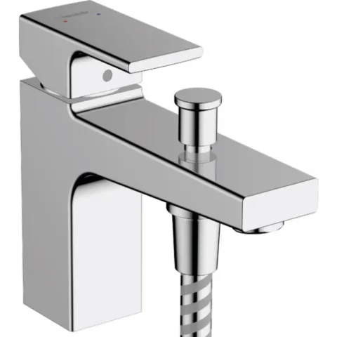 Смеситель для ванны и душа Monotrou, с 2 уровнями расхода воды Hansgrohe Vernis Shape, хром