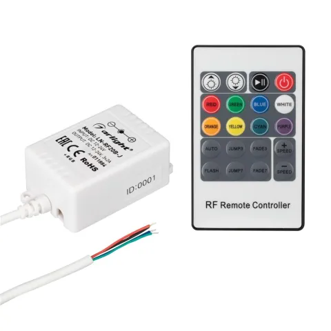 Контроллер Arlight LN-RF20B-J (12V, 72W, ПДУ 20кн)