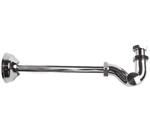 Сифон для раковины, короткий, ZAMAK 1 1/4" Remer 971Z114, хром