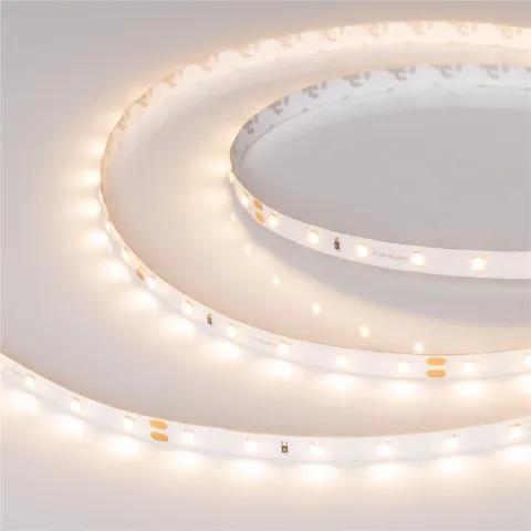 Светодиодная лента Arlight RT-A60-8mm 24V Warm3000 CRI98 (4.8 W/m, IP20, 2835, 5m)