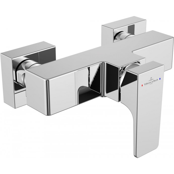 Смеситель Villeroy & Boch Architectura Square для душа, хром