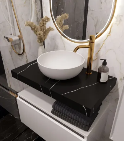 Столешница 80 см ArmadiArt Flat