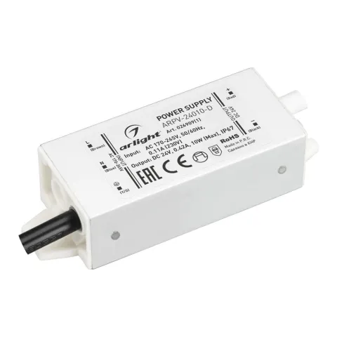 Блок питания Arlight ARPV-24010-D (24V, 0.42A, 10W)
