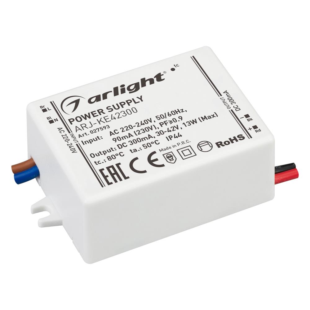 Блок питания Arlight ARJ-KE42300 (13W, 300mA, PFC)
