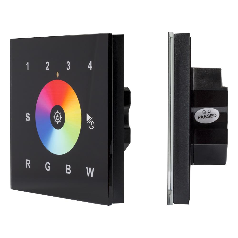 Сенсорная панель Arlight DALI-901-11-4G-RGBW-DT8-IN Black (BUS/230V)