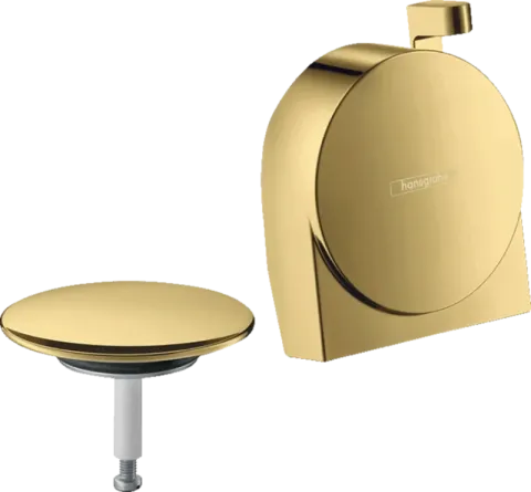 Внешняя часть излива Hansgrohe Exafill S, полированное золото