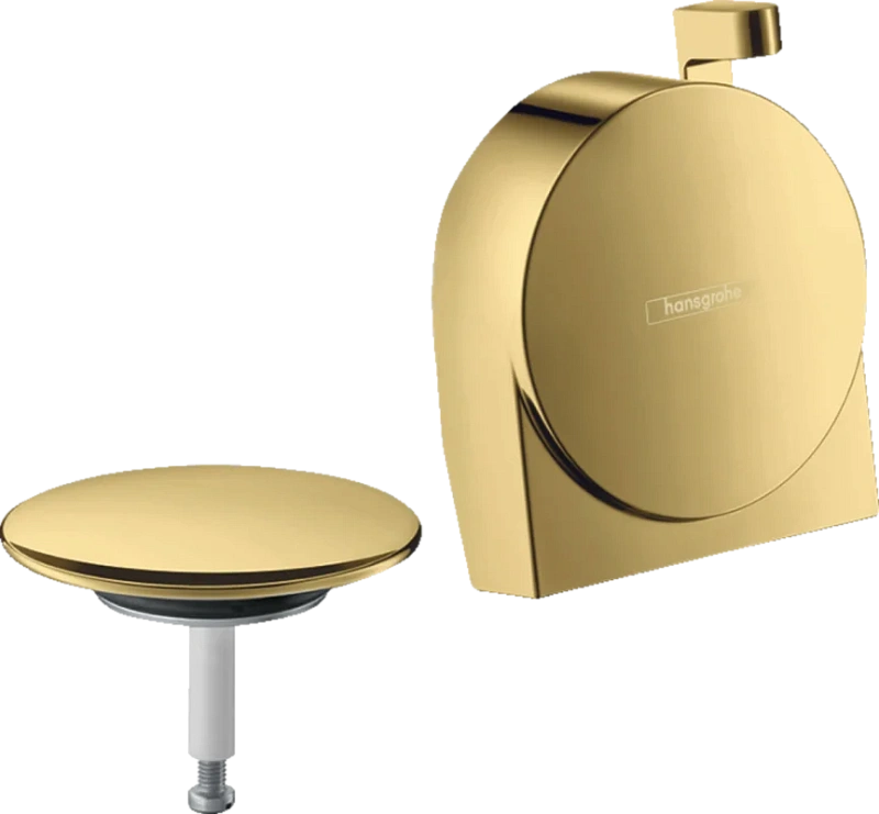 Внешняя часть излива Hansgrohe Exafill S, полированное золото