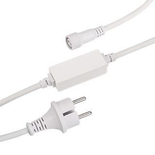Шнур питания Ardecoled ARD-ICICLE-CLASSIC-1.5M White (230V, 1.6A)