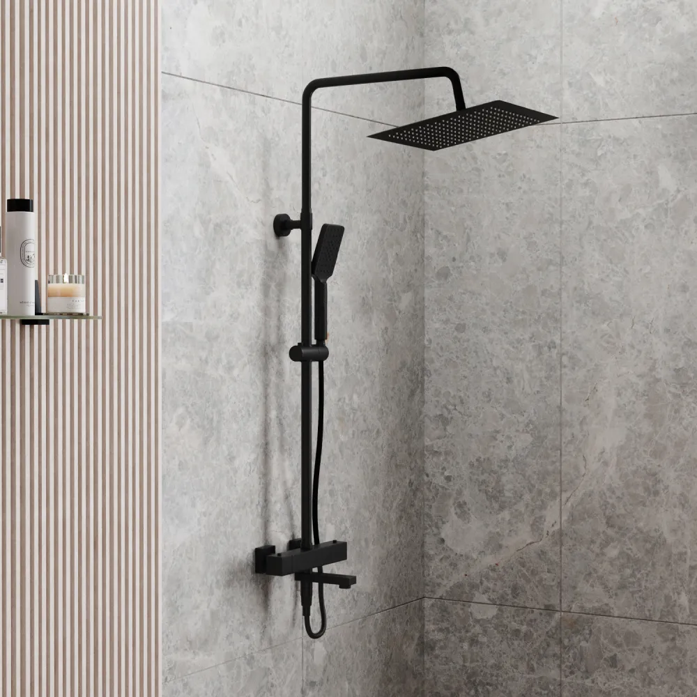 Душевой комплект с термостатическим смесителем WasserKRAFT A29901
