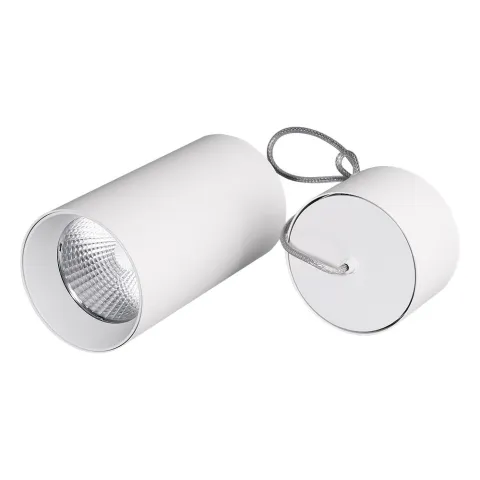 Светильник подвесной Arlight SP-POLO-R85-2-15W Warm White 40deg (White, White Ring)