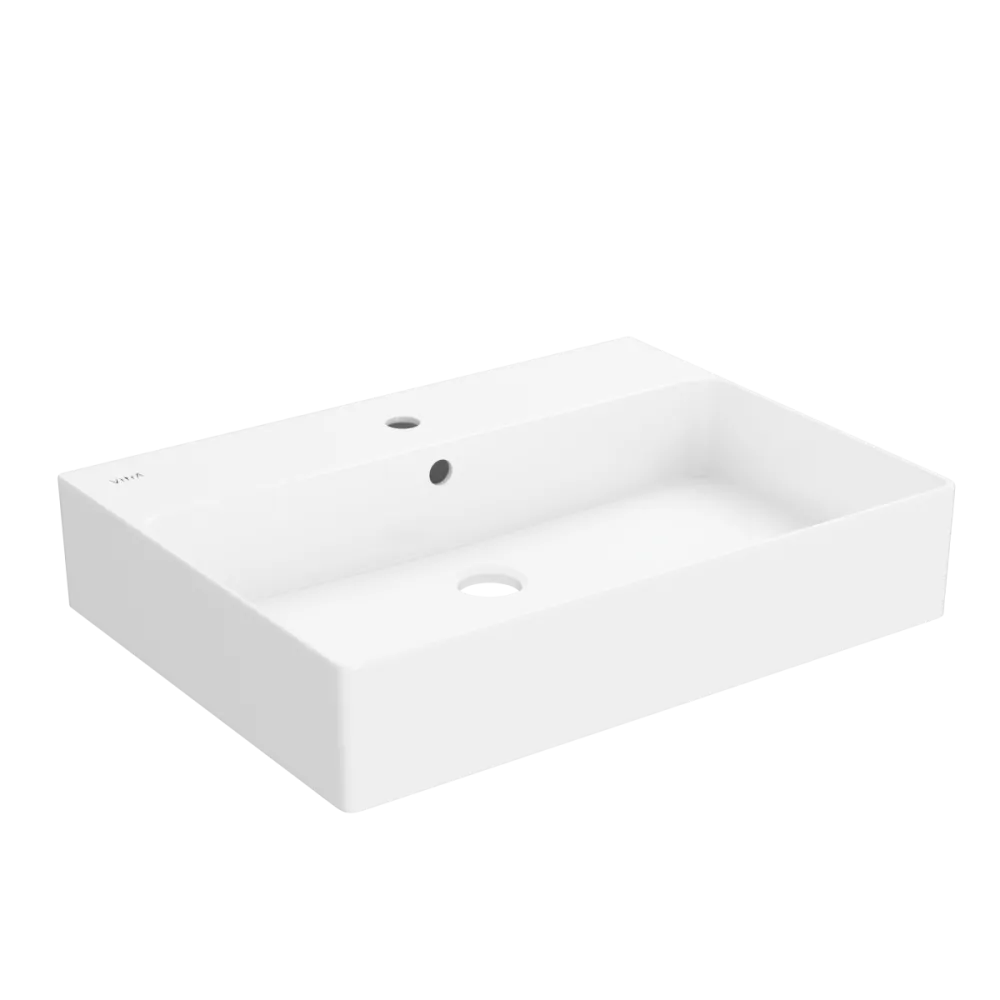 Раковина VitrA M20, 60 x 45 см, белая, санитарный фарфор, белый