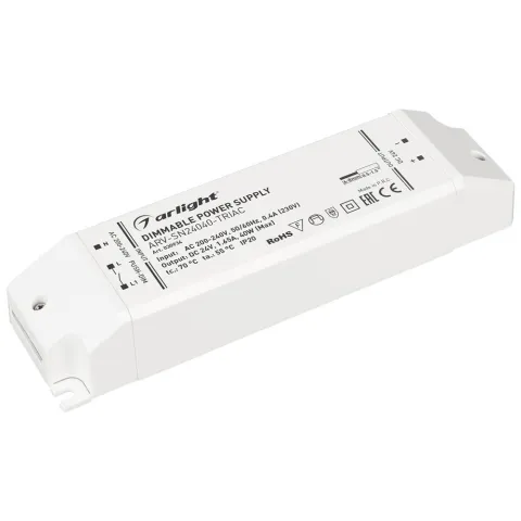 Блок питания Arlight ARV-SN24040-TRIAC (24V, 1.65A, 40W)