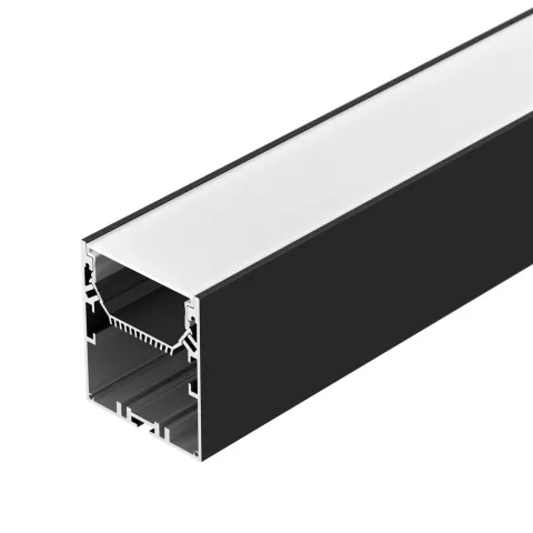 Профиль с экраном Arlight SL-LINE-6070-2500 BLACK+OPAL