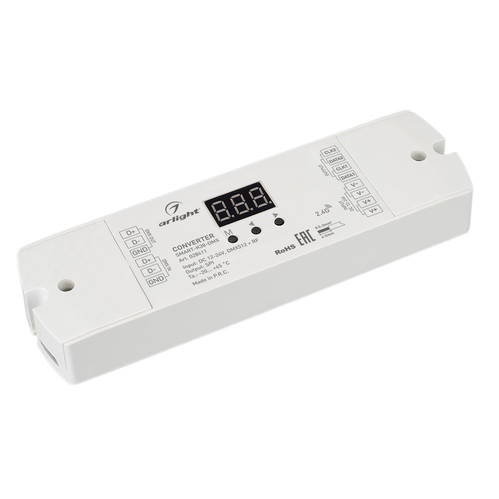 Конвертер Arlight SMART-K38-DMX (12-24V, SPI, 2.4G)