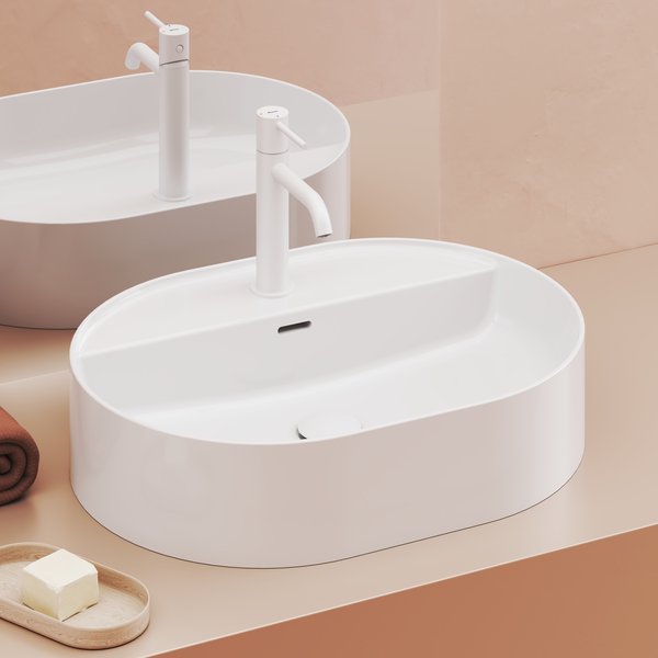 Керамический умывальник RAVAK Ceramic Slim Shelf O